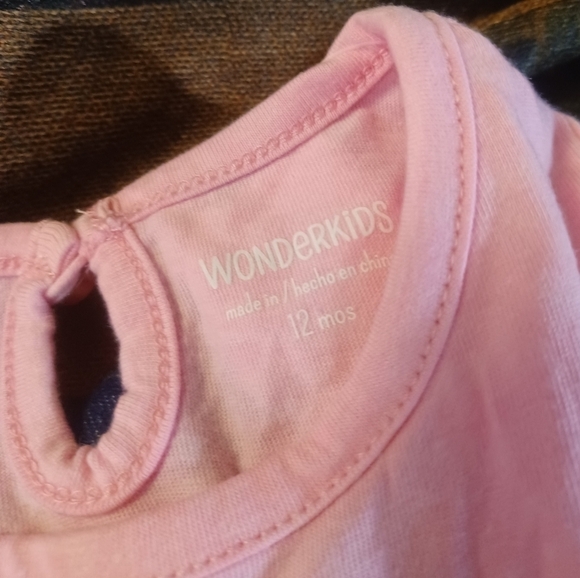 🍼Wonderkids Girls Printed 2Pc. Set 12M - Picture 3 of 7